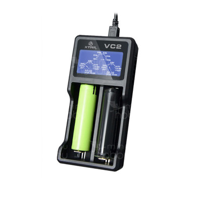 Akulaadija XTAR VC2 USB