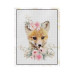 Teemant mosaiik "Fox in Roses" 40x50cm
